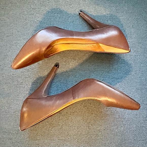 BCBGeneration BCBG Cielo Brown Leather Driftwood Basic  Size 8B US - Picture 1 of 10